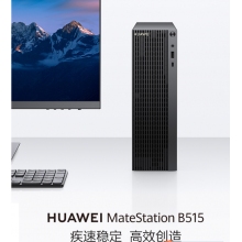 MateStation B515系列臺(tái)式機(jī)R5-4600G/8G/256G SSD/有線鍵盤(pán)/鼠標(biāo)